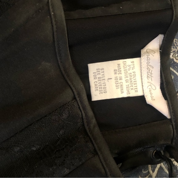 Vintage Charlotte Russe Corset Bustier - Picture 3 of 3